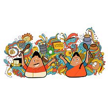 My project for course: Doodle-Style Vector Illustration. Un projet de Illustration traditionnelle, Illustration vectorielle et Illustration numérique de Anu Paul - 12.08.2023