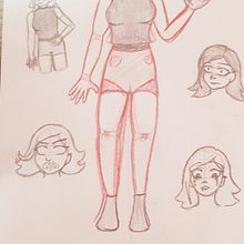 Mi proyecto del curso: Diario de dibujo: crea personajes fantásticos. Projekt z dziedziny Projektowanie postaci, Sketching, R, sunek ołówkiem,  R, sunek i Sketchbook użytkownika Carmen Serrat Porcel - 12.08.2023