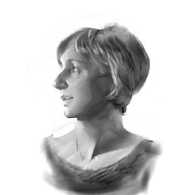 Retrato digital. Un proyecto de Dibujo de Retrato de Manuela Gutierrez - 12.08.2023