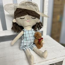 My project for course: Fabric Dolls: Design and Content Creation. Arts, Crafts, To, Design, Social Media, Mobile Photograph, Product Photograph, Sewing, Instagram Photograph, Patternmaking, and Dressmaking project by becky_daniel9 - 08.01.2023