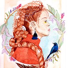 Mana. Un projet de Illustration traditionnelle , et Aquarelle de Amanda Nainá dos Santos - 12.08.2023