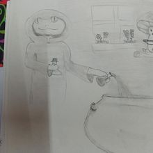 Mi proyecto del curso: Diario de dibujo: crea personajes fantásticos. Design de personagens, Esboçado, Desenho a lápis, Desenho, e Sketchbook projeto de Teresita Hernández Rivera - 12.08.2023