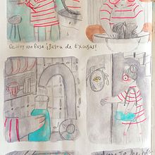 Mi proyecto del curso: Creación y desarrollo de novelas gráficas. Traditional illustration, Comic, Stor, board, Narrative, Stor, and telling project by Beatriz Pérez Peiró - 08.13.2023