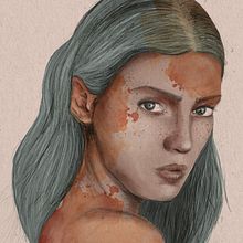 Mi proyecto del curso: Retrato ilustrado con Procreate . % Noelia Iglesias tarafından hazırlanan Geleneksel illüstras, on, Vektör İllüstras, onu, Dijital İllüstras, on, Ve Portre Çizimi projesi - 08.13.2023