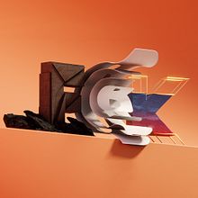 Meu projeto do curso: Tipografia 3D com Blender: crie letras originais. Un progetto di 3D, Modellazione 3D, Progettazione 3D, Lettering digitale e Lettering 3D di Igor Bolmene - 14.08.2023
