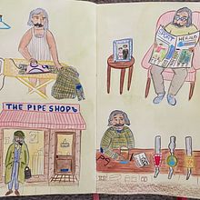 My project for course: Character Creation from Observational Drawings. Traditional illustration, Character Design, Drawing, and Sketchbook project by Eve Smith - 08.14.2023