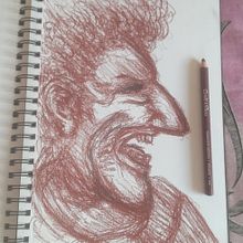 My Sketchbook: The Human Face. Fine Arts project by Debraj Bhattacharya - 08.14.2023
