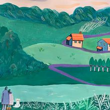 My project for course: Travel Sketchbook Illustration with Gouache Ein Projekt aus dem Bereich Malerei, Zeichnung, Sketchbook und Gouachemalerei von dlcopeland16 - 15.08.2023