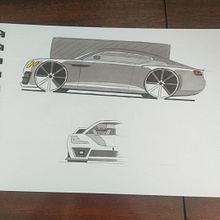 Diseño Automotriz Ein Projekt aus dem Bereich Design, Industriedesign, Produktdesign, Concept Art und Design von Kraftfahrzeugen von Tomás Borsari - 15.08.2023
