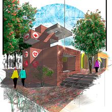Mi proyecto del curso: Sketching arquitectónico: del papel a Photoshop. Projekt z dziedziny  R, sunek, Ilustracja c, frowa,  R, sunek architektoniczn,  R i sunek atramentem użytkownika Cesar ❌ ruz - 15.08.2023