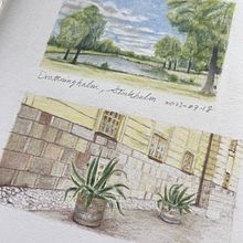My project for course: Sketchbook Illustration with Colored Pencils. Traditional illustration, Fine Arts, Sketching, Pencil Drawing, Drawing, Artistic Drawing, and Sketchbook project by Peiyu Andersson - 08.15.2023