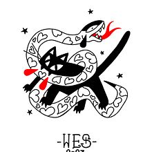 Meu projeto do curso: Desenho de tatuagem autoral com Procreate. Traditional illustration, Graphic Design, Drawing, Digital Illustration, Tattoo Design, and Digital Drawing project by Wes Araujo - 08.15.2023