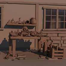 Primer modelado cartoon. Un progetto di 3D, Modellazione 3D e Progettazione 3D di andrealna99 - 15.08.2023