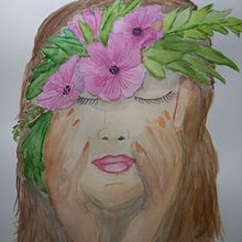 Mi proyecto del curso: Retratos estilizados en acuarela. Un proyecto de Ilustración tradicional, Pintura, Pintura a la acuarela y Dibujo de Retrato de cecilialagamma - 15.08.2023