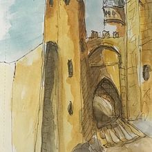 Watercolor and pen sketch. Un projet de Design  de Paul LaPointe - 16.08.2023