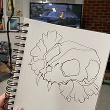Mon projet du cours : Esquisse quotidienne pour une inspiration créative. Un proyecto de Ilustración tradicional, Bocetado, Creatividad, Dibujo y Sketchbook de Katy Girard - 16.08.2023