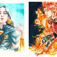 Watercolours . Un progetto di Illustrazione tradizionale di Elisa Latini - 16.08.2023