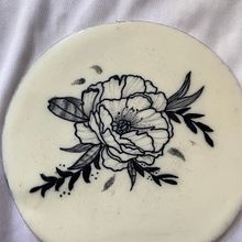 (Peônia autoral) Projeto curso: Tatuagem para principiante . Een project van  Tatoeageontwerp van Sabrina De Almeida Rodrigues - 09.08.2023