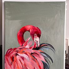 My project for course: Classical Oil Painting for Naturalist Bird Portraiture. Fine Arts, Painting, Oil Painting, and Naturalistic Illustration project by Wendi Bowron Weller - 08.16.2023