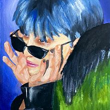 Mi proyecto del curso: Pintura de retratos femeninos con acrílico. Projekt z dziedziny  Malarstwo, Malarstwo akr i lowe użytkownika Ximena Jiménez Burgos - 09.10.2023