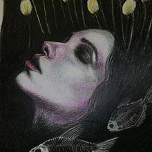 My project for course: Chiaroscuro Creative Portrait with Pencils. Ilustração tradicional, Desenho a lápis, Desenho de retrato, Desenho artístico, e Desenho com lápis de cor projeto de Lisa Dunne - 12.08.2023