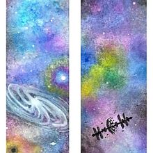 galaxias Ein Projekt aus dem Bereich Malerei und Aquarellmalerei von Nancy Luna - 14.08.2023