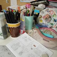 Mi proyecto del curso: Humor gráfico: danos la tira nuestra de cada día. Projekt z dziedziny Trad, c, jna ilustracja, Komiks, R, sunek ołówkiem,  R, sunek i Narracja użytkownika Valeria Otarola - 16.08.2023