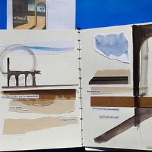Mi proyecto del curso: Cuaderno artístico para viajes imaginarios. Fine Arts, Creativit, Drawing, and Sketchbook project by Rocio Zucchi - 06.16.2023