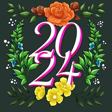 Meu projeto do curso: Lettering digital: combine flores e letras com Procreate Ein Projekt aus dem Bereich Digitales Lettering und Lettering von inesantunes14 - 17.08.2023