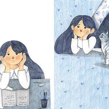 Senza fiato. Traditional illustration, Character Design, Education, Editorial Design, Creativit, Pencil Drawing, and Children's Illustration project by Francesca Corso - 08.17.2023