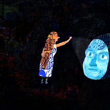 Buscando en el bosque. Un proyecto de Ilustración tradicional, Bellas Artes y Pintura de Gerald Espinoza - 03.02.2022