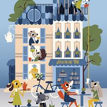 Mon projet du cours : Construction d'univers & composition pour illustration. Traditional illustration, Character Design, Drawing, Digital Illustration, and Children's Illustration project by Julia Bellini - 08.17.2023