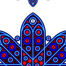 Croix Soutache Ein Projekt aus dem Bereich Design, Traditionelle Illustration, Grafikdesign, Musterdesign, Vektorillustration, Kreativität, Digitale Illustration, Concept Art, Artistische Zeichnung, Digitales Design und Digitale Zeichnung von DAM LAB - 08.08.2023