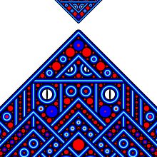 Diamant Soutache Ein Projekt aus dem Bereich Design, Traditionelle Illustration, Grafikdesign, Musterdesign, Vektorillustration, Kreativität, Zeichnung, Digitale Illustration, Artistische Zeichnung, Digitales Design und Digitale Zeichnung von DAM LAB - 16.08.2023