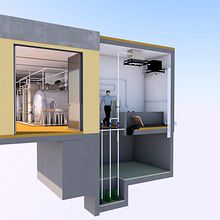 Render proyecto PTAR para IMPELMEX (planos, Diagrama y Renders) . % Martha Alva tarafından hazırlanan Mimarlık, İç Mimarlık, Mimari İllüstras, on, ArchVIZ, Tasarım, Çizim, Geleneksel illüstras, on, 3D, 3D Animas, Ve on projesi - 05.07.2020