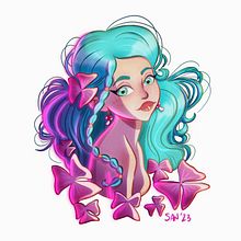 Mi proyecto del curso: Retrato de personajes estilo cartoon con Procreate . Desain Karakter, Ilustrasi Digital, Gambar Digital, Dan Lukisan Digital proyek oleh Sandra Zamorano Cantavella - 08.18.2023