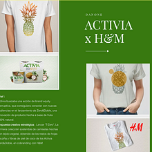 ACTIVIA X H&M. Criatividade, Publicidade, e Estratégia de marca projeto de Lucía L.B - 18.08.2023