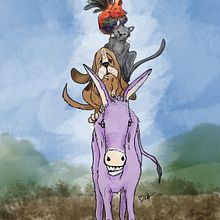 Class Projects - Digital Paintings . % Linda Guerra tarafından hazırlanan Geleneksel illüstras, Ve on projesi - 07.19.2023