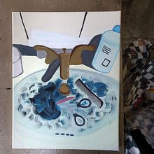 Transformación. Projekt z dziedziny  Malarstwo, Kreat, wność,  R i sunek użytkownika Dafne Lopez Uribe - 03.06.2023