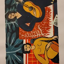 Recreación de pintura / Henri Matisse. Projekt z dziedziny  Malarstwo, Malarstwo akr, lowe, Doradztwo kreat i wne użytkownika Dafne Lopez Uribe - 04.04.2023