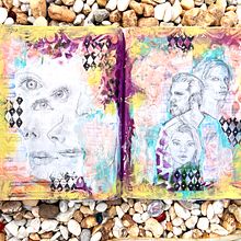 My project for course: Portrait Sketchbooking: Explore the Human Face. Un proyecto de Bocetado, Dibujo, Dibujo de Retrato, Dibujo artístico y Sketchbook de nswyers00 - 19.08.2023
