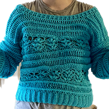 My project for course: Introduction to Crochet Short Rows for Clothing. Fashion Design, Fiber Arts, DIY, and Textile Design project by igfaria - 08.19.2023