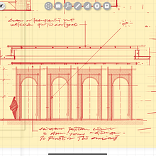 Elevation Sketch study with Morpholio Trace App. Architectural Illustration project by AMIN ZAKARIA - 08.19.2023