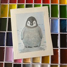 Mi proyecto del curso: Ilustración en acuarela con influencia japonesa Mini Rey. Projekt z dziedziny Trad, c, jna ilustracja,  R, sunek i Malowanie akwarelą użytkownika Claudia Urrea - 15.08.2023