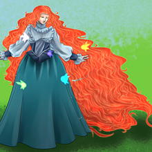 Mi proyecto del curso: Concept art para diseño de personajes y worldbuilding. Projekt z dziedziny Trad, c, jna ilustracja, Projektowanie postaci, Ilustracja c, frowa, Concept art, R, sunek c, frow, Malarstwo c i frowe użytkownika cynthreybloom - 18.08.2023