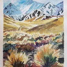 My project for course: Travel Watercolor. Fine Arts, Sketching, Pencil Drawing, Drawing, Watercolor Painting, and Sketchbook project by Loes Reitsma - 08.19.2023