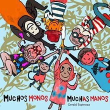 Muchos monos. Libro álbum. Un proyecto de Ilustración tradicional, Literatura infantil						, Ilustración editorial, Ilustración con tinta y Pintura digital de Gerald Espinoza - 20.08.2023