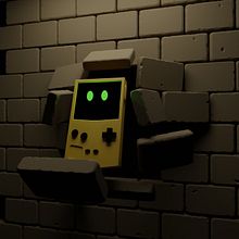 Game Boy tomando vida y volviendose un héroe. Motion Graphics, Character Design, Product Design, and 3D Modeling project by gabrielmoya - 08.21.2023