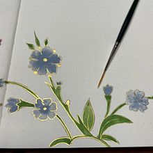 My project for course: Bullet Journaling: Illustrated Planning . Arte și meșteșuguri, Pictură în acuarelă, DIY, Management și productivitate și Afaceri de Zita Uiterwijk - 08.21.2023