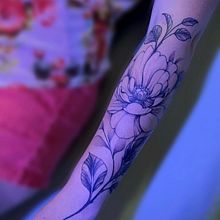 Mi proyecto del curso: Tatuaje botánico con puntillismo. Projekt z dziedziny Trad, c, jna ilustracja, Projektowanie tatuaż, R i sunek botaniczn użytkownika Jeison Alexander Fallas Mora - 27.03.2022